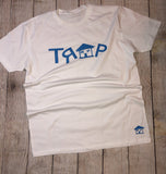 TRAP WHITE TEE (choose Trap color)