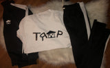 TRAP WHITE TEE (choose Trap color)