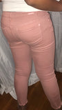 Peach Stretch Jeans