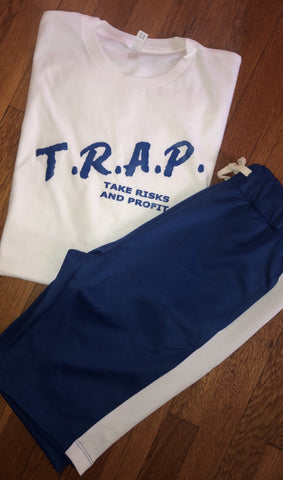 T.R.A.P. DARE STYLE WHITE TEE