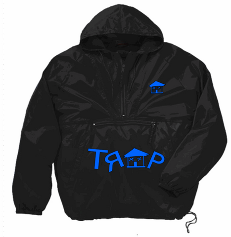 TRAP WINDBREAKER ((BLACK/ROYAL))