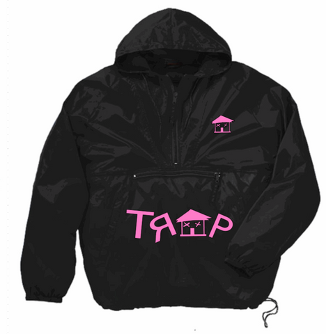 TRAP WINDBREAKER ((BLACK/PINK))